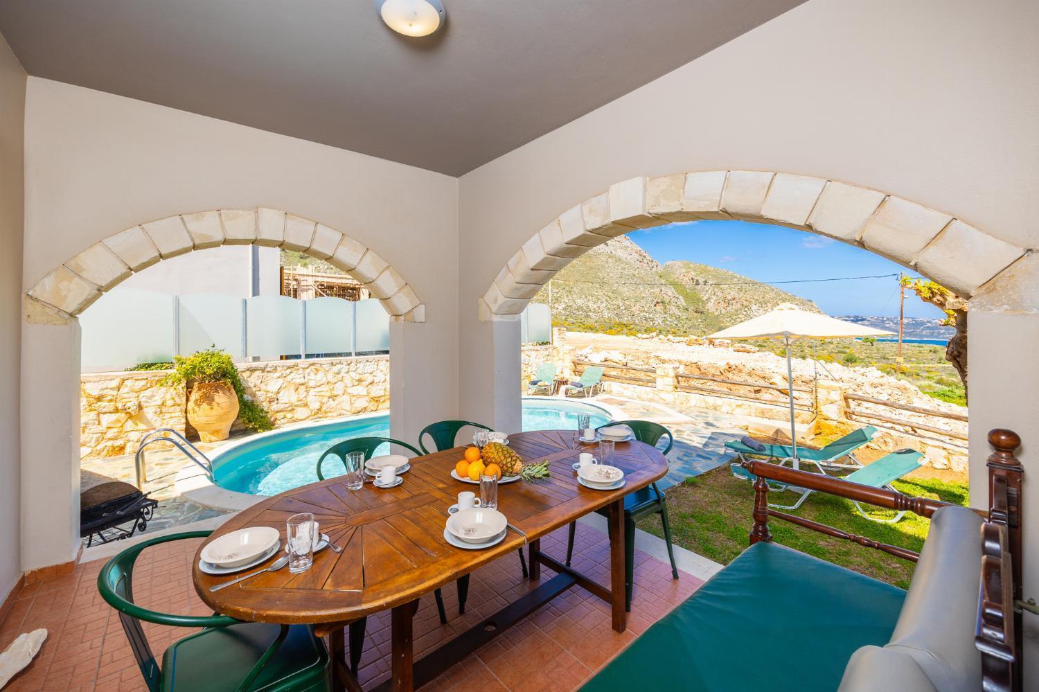 Villa Neria Aptera Extérieur photo